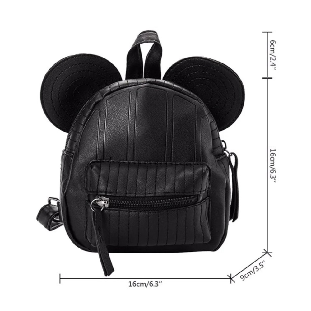 Mickey Mouse Mini Backpack Ears Disney Disneyland - Picture 5 of 5